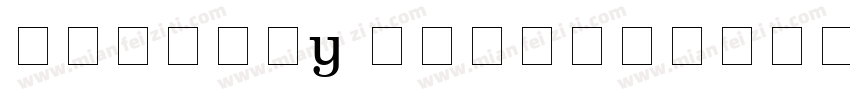 Century Schoolbook Regular字体转换